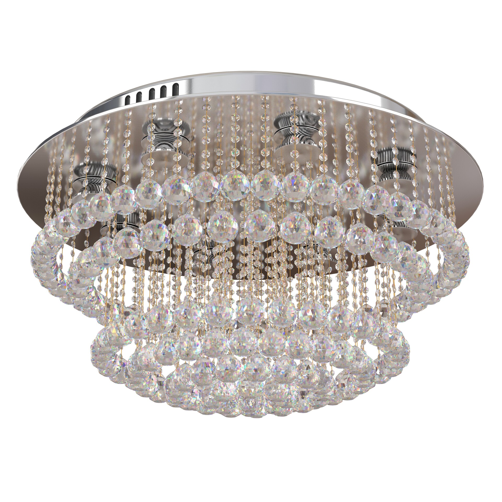 Light Raindrop Chandelier Dimmable Pendant Lamp Fixture - تصویر 17294