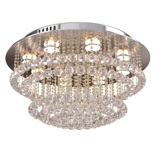 Light Raindrop Chandelier Dimmable Pendant Lamp Fixture