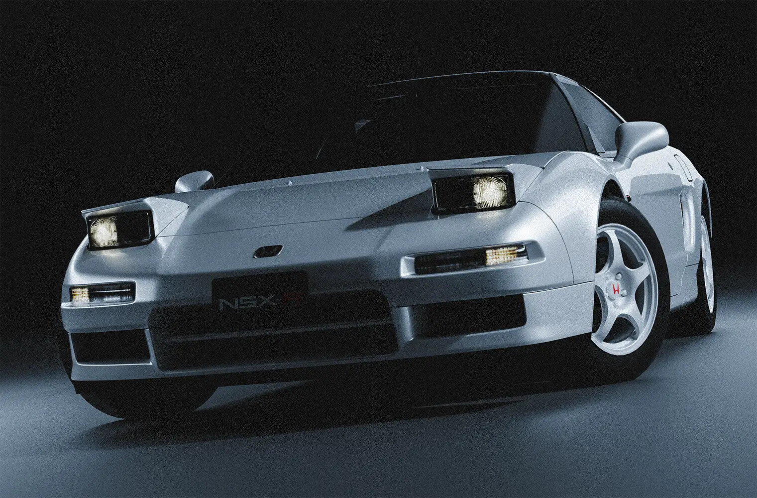 Honda NSX 1992 - رندرهایی با الهام از عکاسی خودرو در دهه 90 میلادی - تصویر 17436