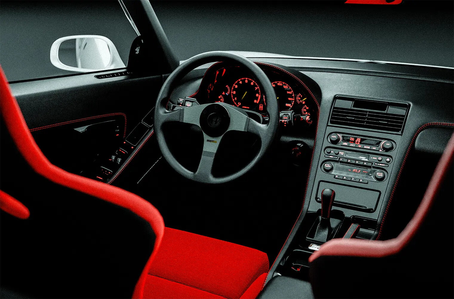 Honda NSX 1992 - رندرهایی با الهام از عکاسی خودرو در دهه 90 میلادی - تصویر 17438