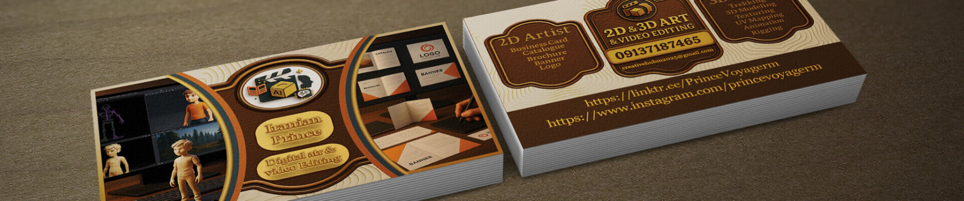 رزومه Iranian Prince of Visual Myth