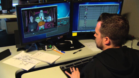 پشت صحنه انیمیشن Hotel Transylvania 2