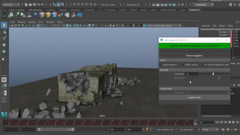 قابلیت های جدید Pulldownit 5 برای مایا